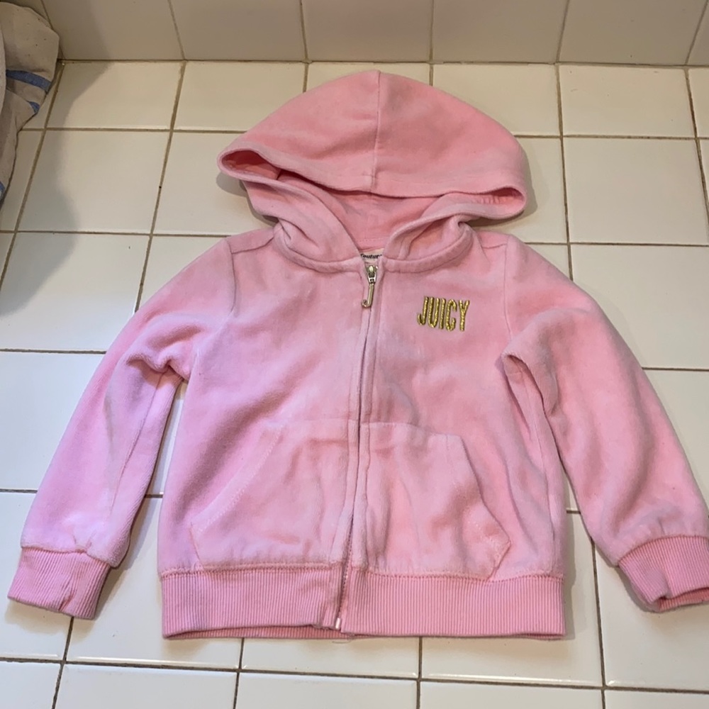 Juicy Couture sweatshirt hoodie size 24M